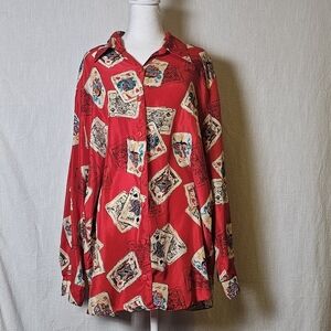 SOLD!!! Diane Von Furstenberg  Color Authority House of Cards 100 Silk